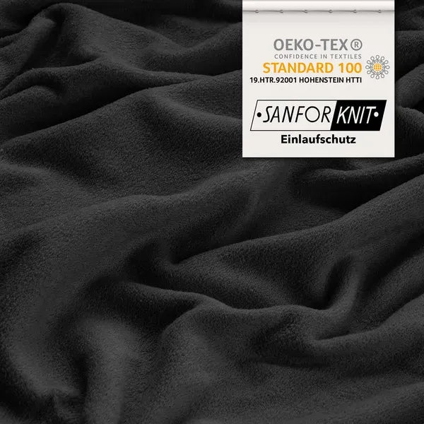 Basic Frottee Spannbettlaken 120x200 - Anthrazit - Detail - mobile